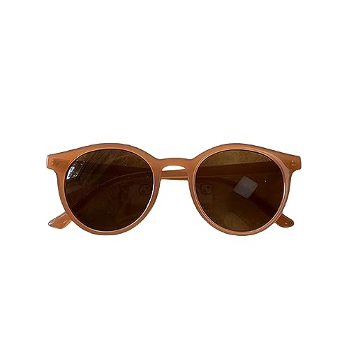 TEidea Sonnenbrille Trendige Vintage-Damensonnenbrille: Kleine, Runde Fahrbrille Mit Modischem Touch-Te von TEidea