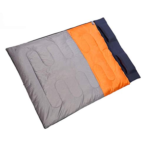 Doppelschlafsack, Camping oder Wandern, wasserdichter 2-Personen-Schlafsack für kaltes Wetter für Erwachsene oder Jugendliche. LKW, Zelt oder Isomatte, leicht von TEmkin
