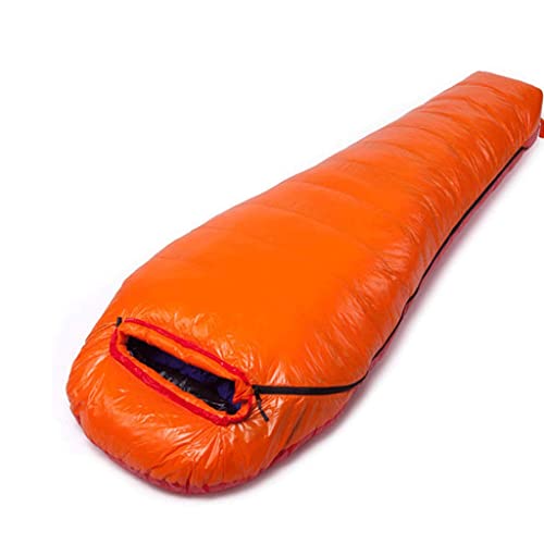 Hydrophober Schlafsack mit fortschrittlicher Synthetikfaser – Leichter 4-Jahreszeiten-Mumienschlafsack für Männer und Frauen, konzipiert für Rucksackreisen von TEmkin