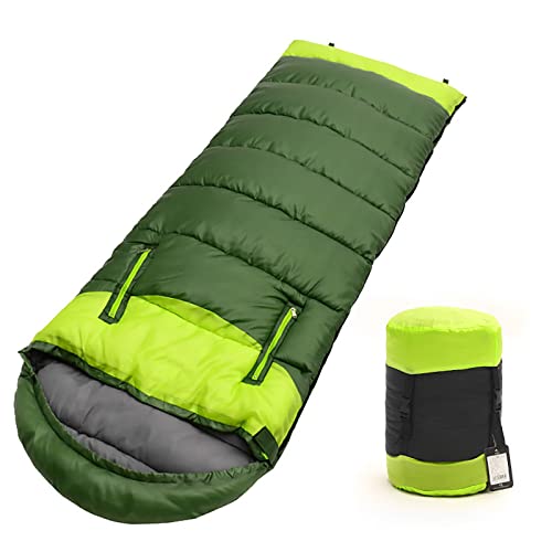 Schlafsack, tragbarer, Leichter, tragbarer Schlafsack für Erwachsene, mit Reißverschlusslöchern für Arme und Füße, Outdoor-Schlafsäcke für Camping, Rucksackreisen, Wandern von TEmkin