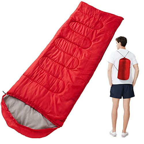 Schlafsack Schlafsack Ultraleicht Camping wasserdichte Schlafsäcke Verdickt Winter Warm Schlafsack Erwachsene Camping Schlafsäcke von TEmkin