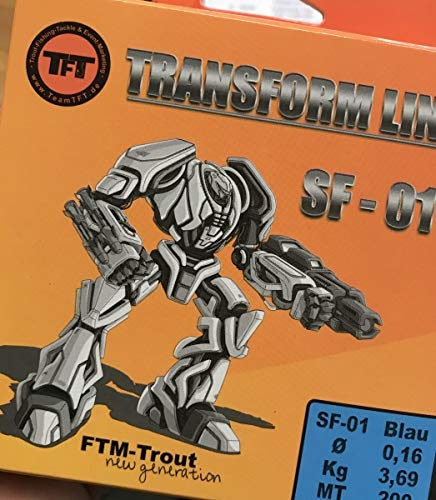 TFT Transform Line SF-01 Blau 0,16mm 200m 3,69kg 8700616 Tremarella Forellenschnur Forelle von TFT