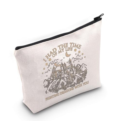 TGBJE Make-up-Tasche mit Aufschrift "I Had The Time of My Life Fighting Dragons With You", mit Reißverschluss, Fighting Dragons Tasche, Alle von TGBJE
