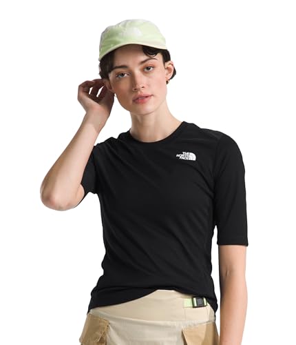 THE NORTH FACE NF0A87TWJK3 W Shadow SS T-Shirt Damen TNF Black Größe XL von THE NORTH FACE