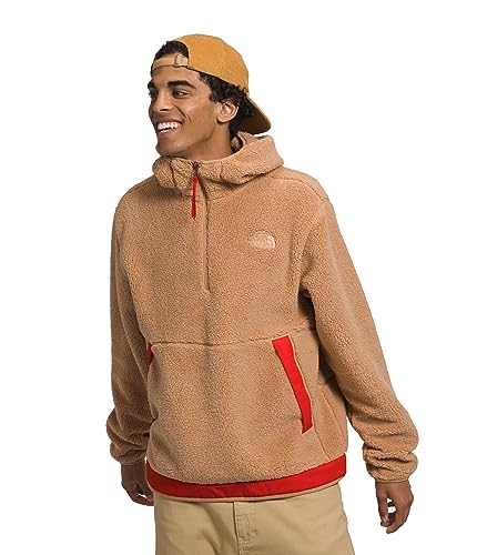THE NORTH FACE Campshire Pullover Almond Butter/Fiery Red XL von THE NORTH FACE