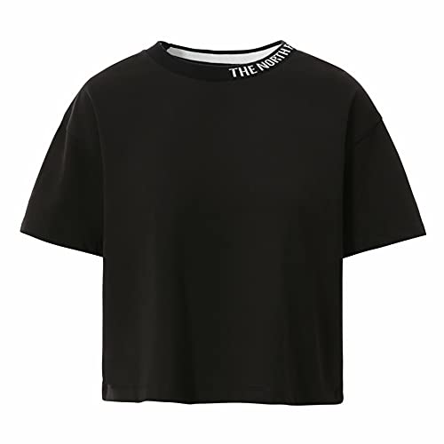 THE NORTH FACE Crop T-Shirt Black XS von THE NORTH FACE