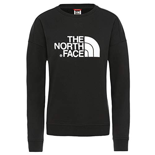 THE NORTH FACE Damen Sweatshirt W Drew Peak Crew-EU TNF Black, Black, L, NF0A3S4GJK3 von THE NORTH FACE