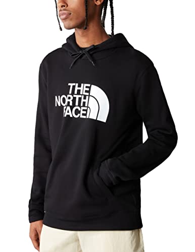 THE NORTH FACE Men's Half Dome Hoodie - Herren Hoodie und Pullover mit Kapuze - Grafik-Kapuzenpulli für Wandern, Camping und Walking - TNF Black, XS von THE NORTH FACE