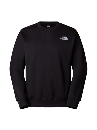 THE NORTH FACE NF0A89ETJK3 M Essential Relaxed Crew Sweatshirt Herren TNF Black Größe M von THE NORTH FACE