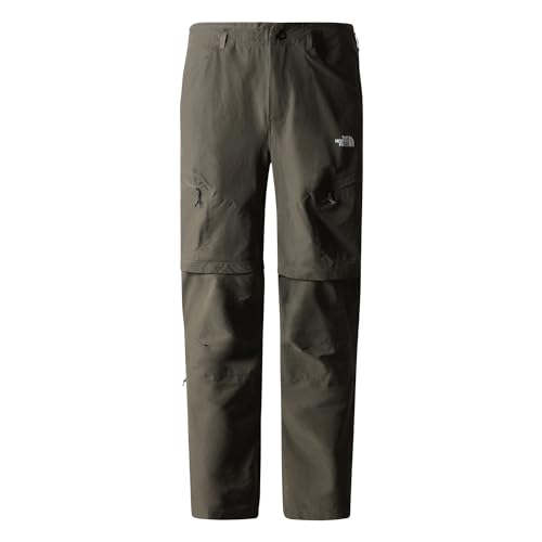 THE NORTH FACE Herren Outdoor Hose M Exploration Conv Reg Tapered Pant NF0A7Z9521L1 Khaki, Khakis, 28 von THE NORTH FACE