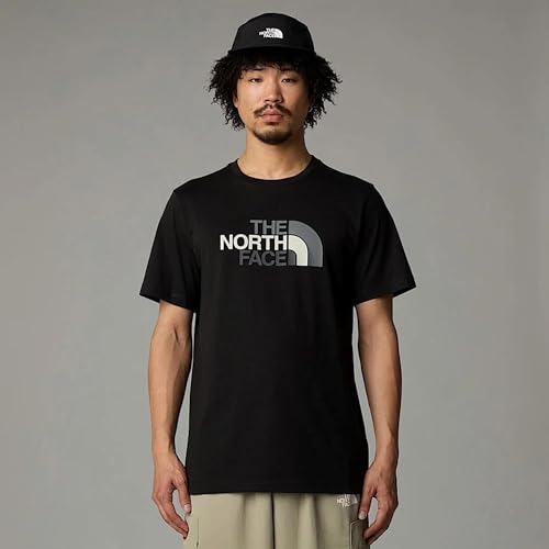 THE NORTH FACE NF0A8A6CJK3 M S/S Easy Tee T-Shirt Herren TNF Black Größe M von THE NORTH FACE