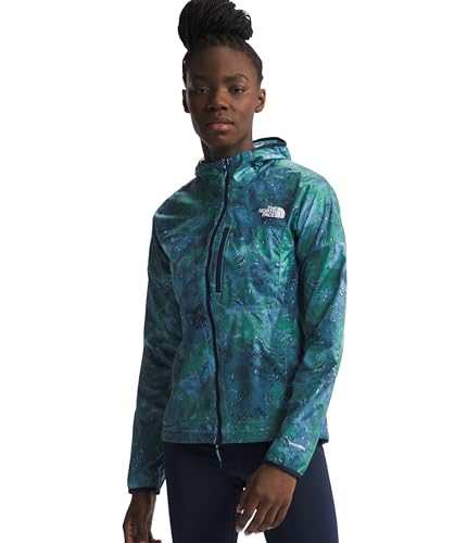 THE NORTH FACE Higher Jacke Steel Blue Trailglyph Spaced Print M von THE NORTH FACE
