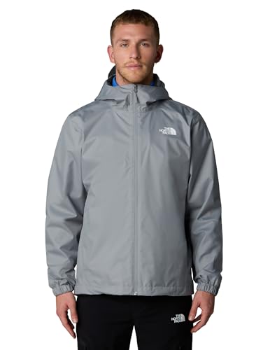 THE NORTH FACE - Herren Quest Kapuzenjacke - Wasserdicht, Atmungsaktiv - Monument Grey - XXL von THE NORTH FACE