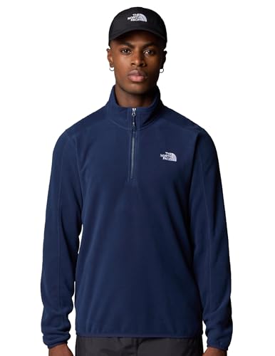THE NORTH FACE - Resolve Fleecepulli Herren Mit Viertelreißverschluss - Summit Navy, M von THE NORTH FACE