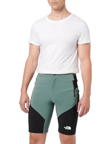 THE NORTH FACE NF0A825XLFW M FELIK Slim Tapered Short Shorts Herren Duck Green/TNF Black Größe 38 von THE NORTH FACE