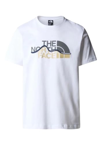 THE NORTH FACE Mountain Line T-Shirt TNF White M von THE NORTH FACE
