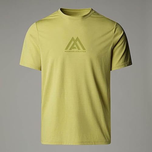 THE NORTH FACE NF0A8BH622S M 24/7 S/S MA Graphic T-Shirt Herren Pistachio Heather Größe S von THE NORTH FACE