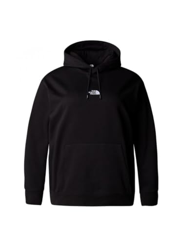 THE NORTH FACE NF0A8C1AJK3 W Plus Essential Relaxed Hoodie Sweatshirt Damen TNF Black Größe 1X von THE NORTH FACE