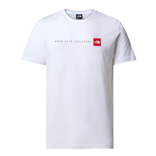 THE NORTH FACE Never Stop Exploring T-Shirt TNF White L von THE NORTH FACE