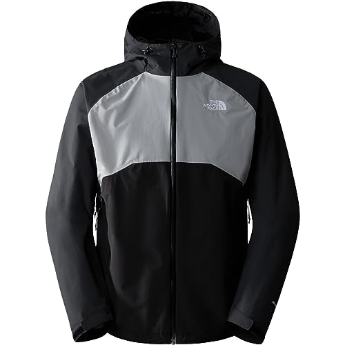 THE NORTH FACE Stratos Jacke Tnf Black/Mldgry/Astgry M von THE NORTH FACE