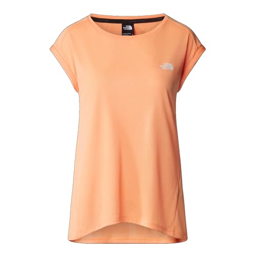 THE NORTH FACE Tanken T-Shirt Bright Cantaloupe Light Heather XS von THE NORTH FACE