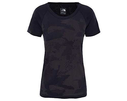 THE NORTH FACE W Seamless Ss T-Shirt für Damen XS Schwarz von THE NORTH FACE