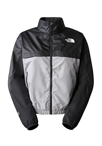 THE NORTH FACE Wind Jacke Meldgry/Asphaltgry/Tnfblk XL von THE NORTH FACE