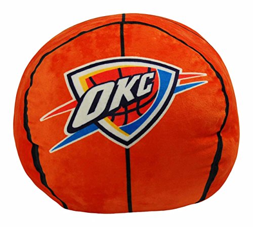 THE NORTHWEST COMPANY Oklahoma City Thunder NBA 27,9 cm weiches und plüschiges Reisekissen, Wolke, Blau, Einheitsgröße von Northwest