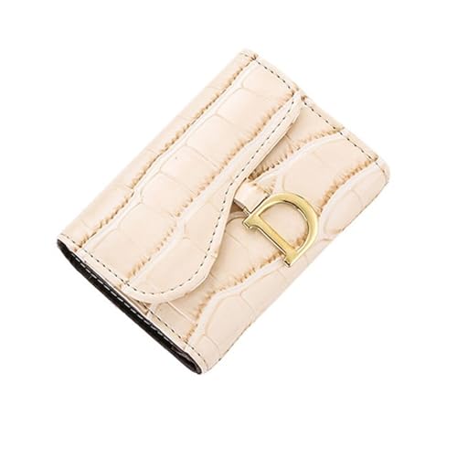 Frauen Kurze Brieftasche Kleine Leder Geldbörse Damen Karte Tasche for Frauen Kupplung Weibliche Geldbörse Geld-Clip Brieftasche(Color:C1) von THEPOS