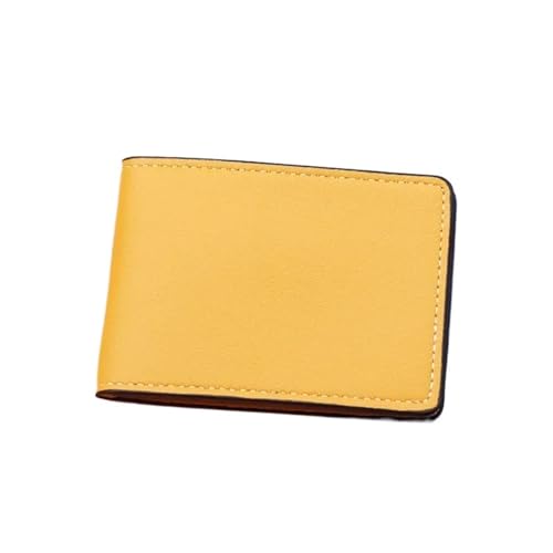 THEPOS Auto-Führerschein-Tasche auf Hülle for Auto-Fahrdokumente, Ausweishalter, Geldbörse, Kartenhalter mit Reisepass-Tasche(Color:Yellow) von THEPOS