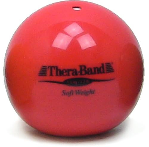 Thera-Band Gewichtsball Gymnastikball Reha Physio Fitness 1,5 kg rot von THERABAND