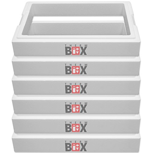 THERM BOX 6X Modular Zusatzring 11M 57x38x8cm Wand 4cm Zusatzvolumen: 6x11,9L Erweiterung Modularboxen Wiederverwendbar von THERM BOX