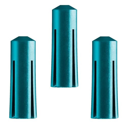 THOR-DARTS Aluminium Flight Protector Darts in 10 Farben Flight Protector hellblau, Flightsaver aquamarin, Flightschutz, Flightprotektoren Aqua, Flightschoner Dart Aqua (5 Set (15 Stück), aquamarin) von THOR-DARTS