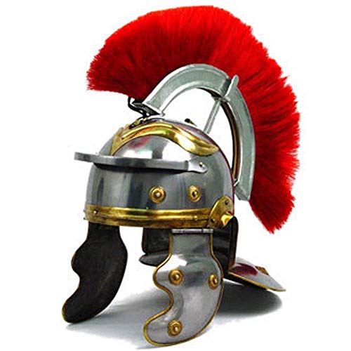 thorinstruments (mit Gerät) römischen Officer Centurion historischen Helm Armor 18 g Stahl von THOR INSTRUMENTS