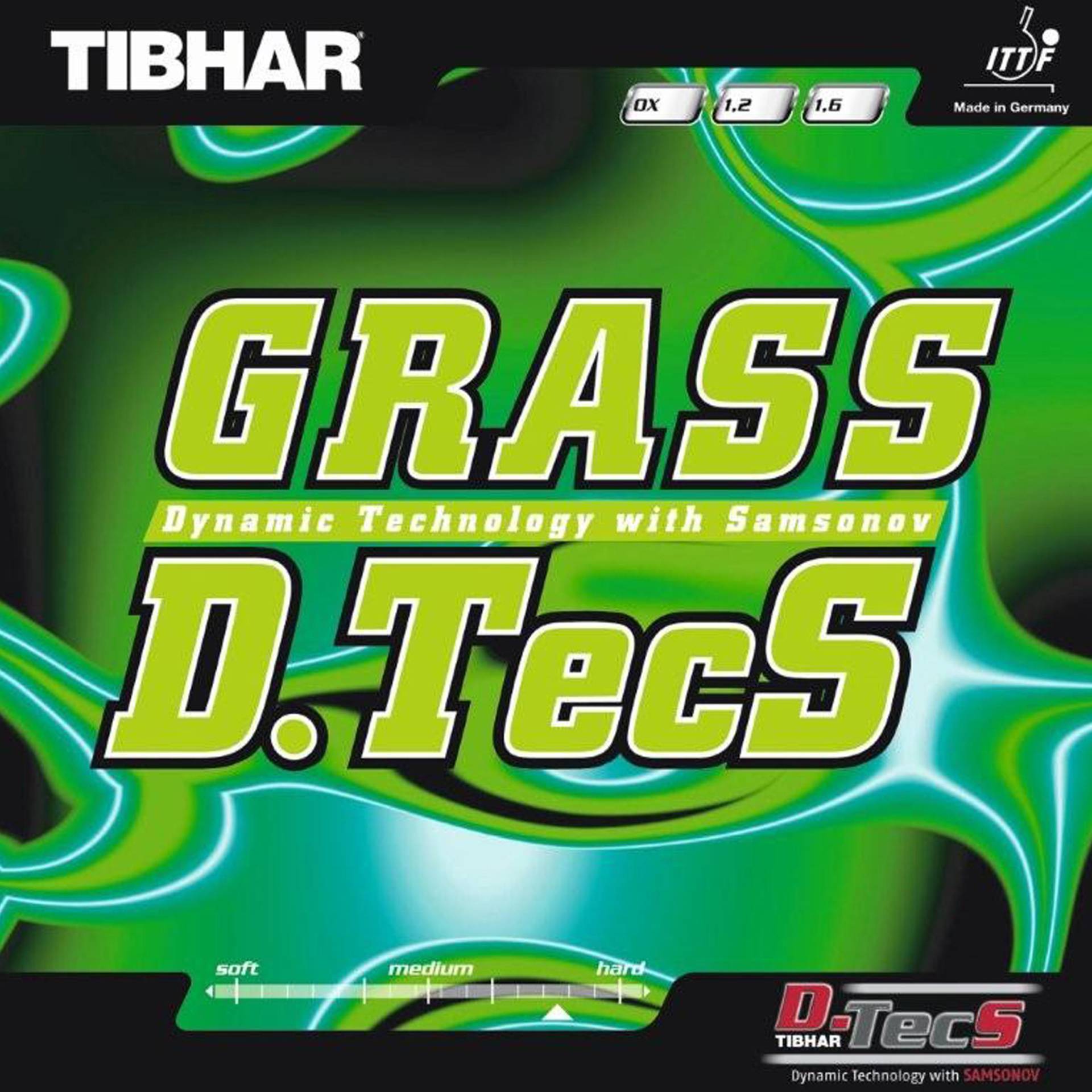 Tischtennisbelag Grass D. Tecs von TIBHAR