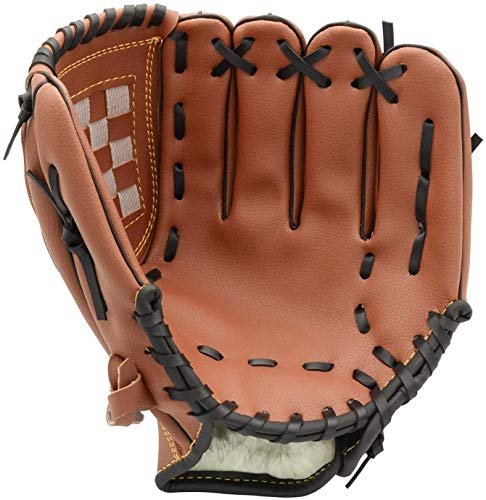 Baseball-Handschuh für Kinder, für Linkshänder, Premium-Leder-Softball-Handschuh, Sport, Schlaghandschuhe, Krugfänger, Fäustlinge für Jungen und Mädchen – 29,2 cm, ein Stück von TINAYAUE