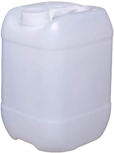 TINGMIAN Tragbare Wasserbehälter,Camping-Wassertank,Kunststoffeimer for Die Notfall-Wasserspeicherung, Outdoor-Camping-Wasserspeicher, Krugwasser (Color : White, Size : 30L/8gal) von TINGMIAN