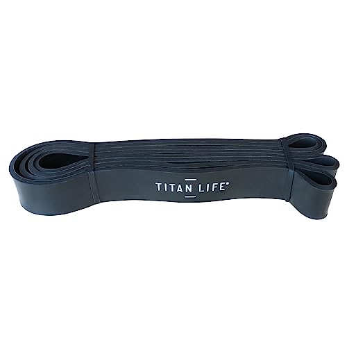TITAN LIFE Unisex – Erwachsene PRO Power Band 200 x 3,2 x 0,45cm, Black, one Size von TITAN LIFE