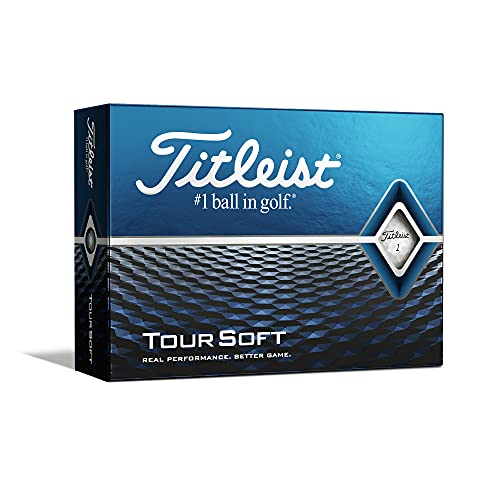 Titleist Tour Soft Golfball, Herren, weiß, Standard von Titleist