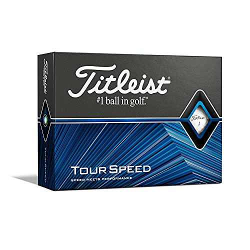 Titleist Tour Speed Golfball, Herren, weiß, Standard von Titleist