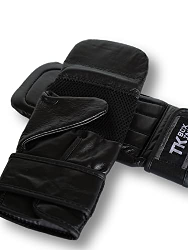 TK Boxhandschuhe Gladiators – Tasche Handschuhe (Schwarz, M) von TK BOXING GEAR