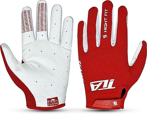 TLA Hark Motocross Trial Handschuhe und MTB-Handschuhe | Cross-Handschuhe | Enduro Handschuhe | BMX-Handschuhe | Offroad-Handschuhe | Motorradbekleidung für Herren | Fahrradhandschuhe von TLA TROOPS LEGEND RACING APPAREL