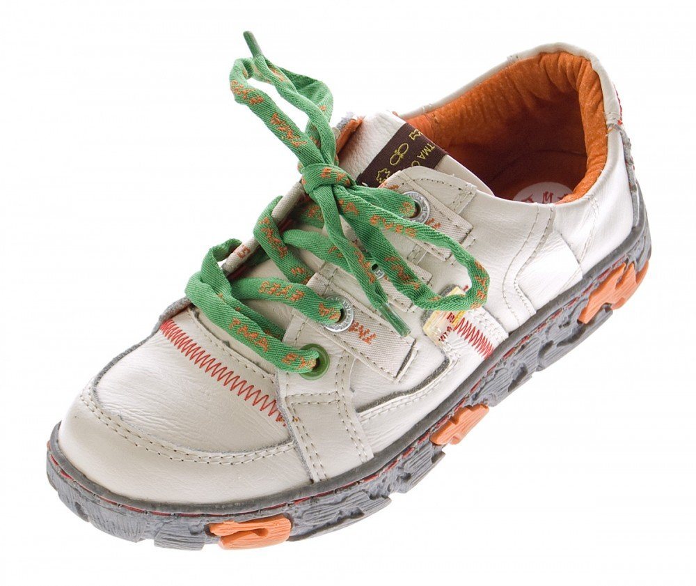 TMA Damen Leder Schuhe TMA 4181 Sneaker Halbschuhe Schnürschuh Ungefüttert, Used Look von TMA