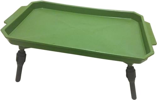Bivvy Table Leichte ausziehbare Beine, Terminal Tackle Tackle Tackle Tisch, Karpfen, Tasche – Grüner Tisch von TMC