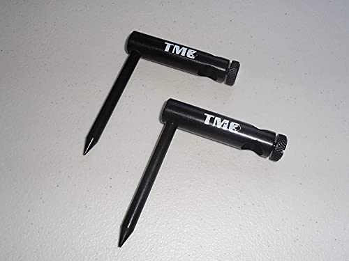 TMC Bankstick-Stabilisator aus Aluminium, 16 mm Durchmesser, Schwarz, 2 Stück von TMC