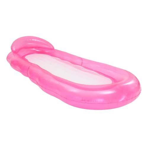 TOBBOMEY Aufblasbare Wasserhängematte Pool Floating Lounger aus Hautfreundlichem Strapazierfähige Schwimmliege für Sommer Poolparty Leicht zu Aufblasen und Kompakt Tragbar von TOBBOMEY