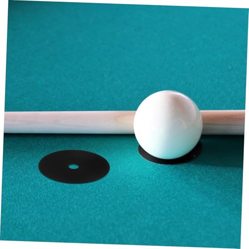TOBBOMEY Billiard Tisch Positionierungsaufkleber Selbstklebend Runde Punkte für Pool Snooker Tisch Zubehör Robust Langlebig Einfach Anzubringen für Präzise Markierung von TOBBOMEY