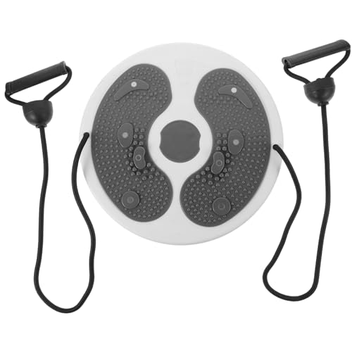 TOBBOMEY Rotierendes Twist Board mit Fußmassagefunktion Multifunktionales Fitnessgerät zur Bauch Taillenformung Tragbares Dreh Board für Effektives Heimtraining und Ganzkörpertoning von TOBBOMEY
