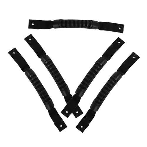 TOGEVAL 5 Stück Kayak Ersatzgriffe Strapazierfähigem PVC mit Rutschfestem Nylon Tragegurt Leicht Wetterbeständig und Einfach zu Montieren für Kanus Kajaks und Aufblasbare Boote von TOGEVAL