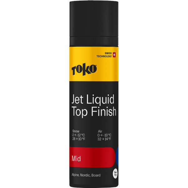 Toko Jet Liquid Top Finish Mid red 70 ml von TOKO